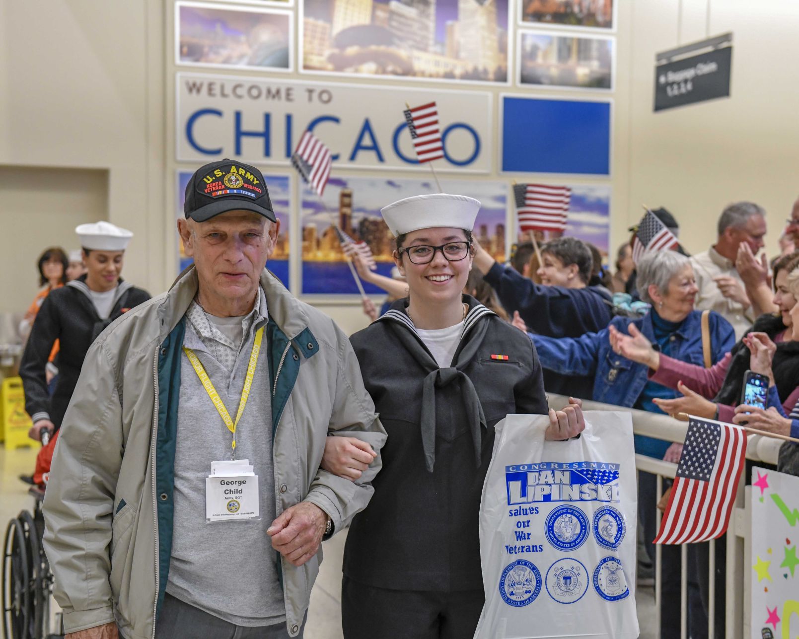 Honor Flight Chicago and Korean War veterans